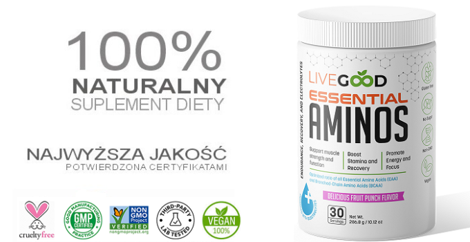 aminokwasy livegood Essential Aminos